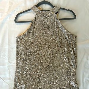 Metallic blouse size small